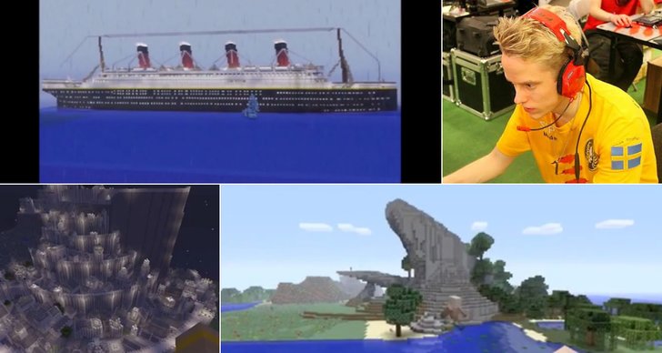 Minecraft, Dreamhack, Lejonkungen, Titanic, E-sport